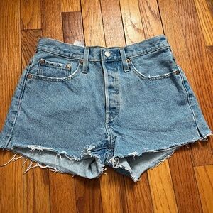 Levi’s 501 Denim Blue Women's Shorts